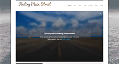 Desktop Screenshot of findingmainstreet.com